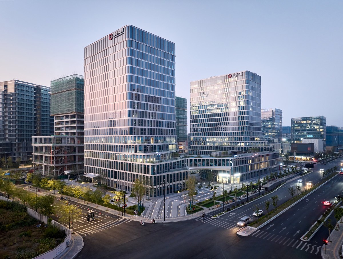 公司园区建筑实拍